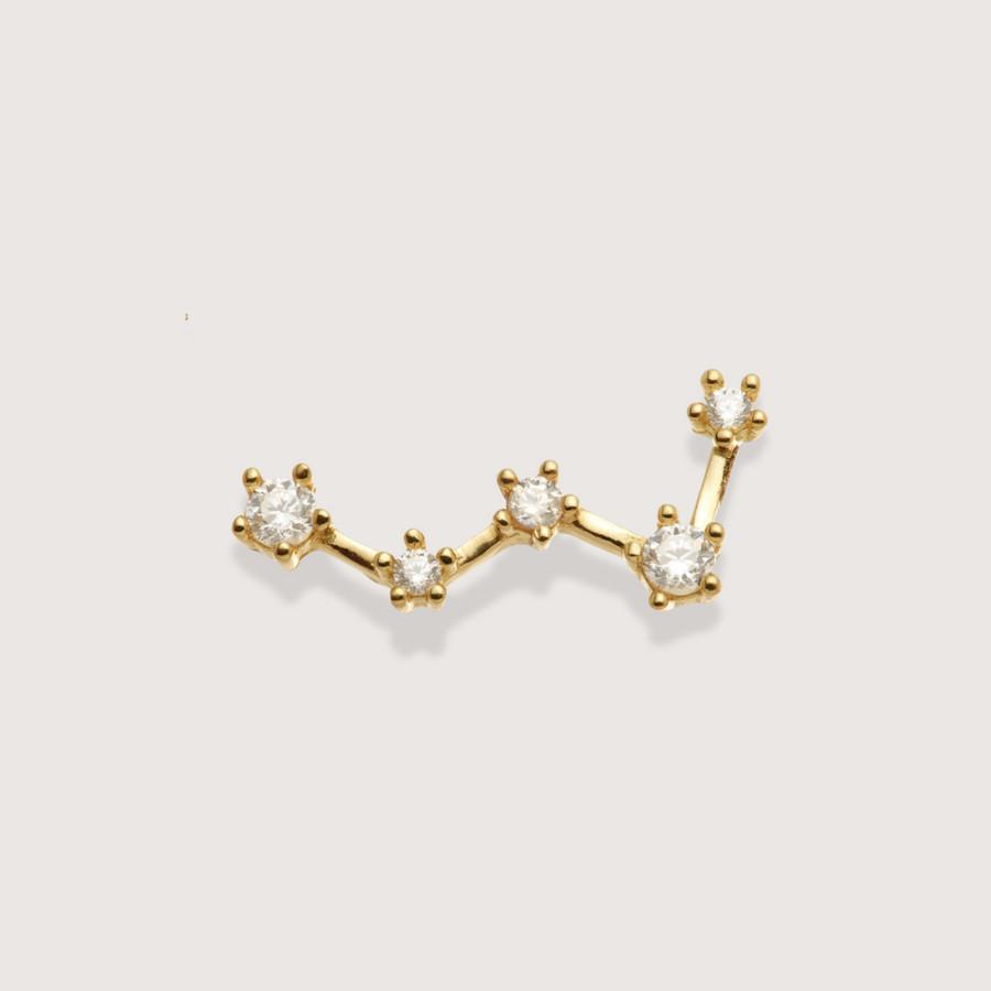 Constellation Piercing Stud in 14ct Solid Gold